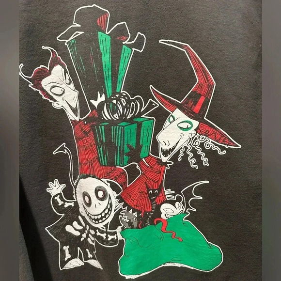 Disney The Nightmare Before Christmas Kids Crew Neck Sweater - Picture 3 of 4